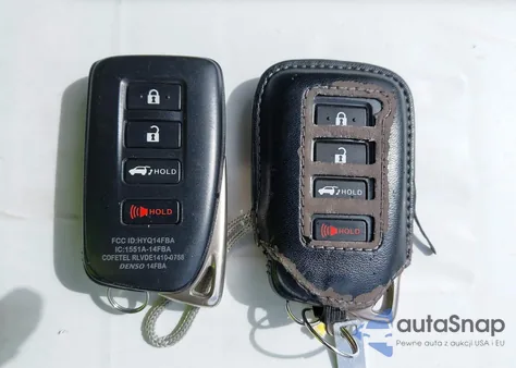 2016 Lexus Nx 200T F Sport z USA, uszkodzony, nr VIN JTJBARBZXG2083745